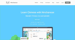 Desktop Screenshot of ninchanese.com