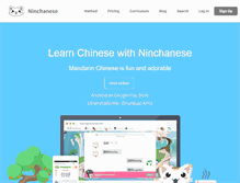 Tablet Screenshot of ninchanese.com